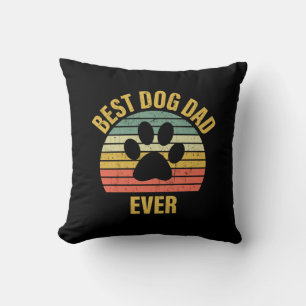 Cojín Decorativo Papá Regalo mejor perro