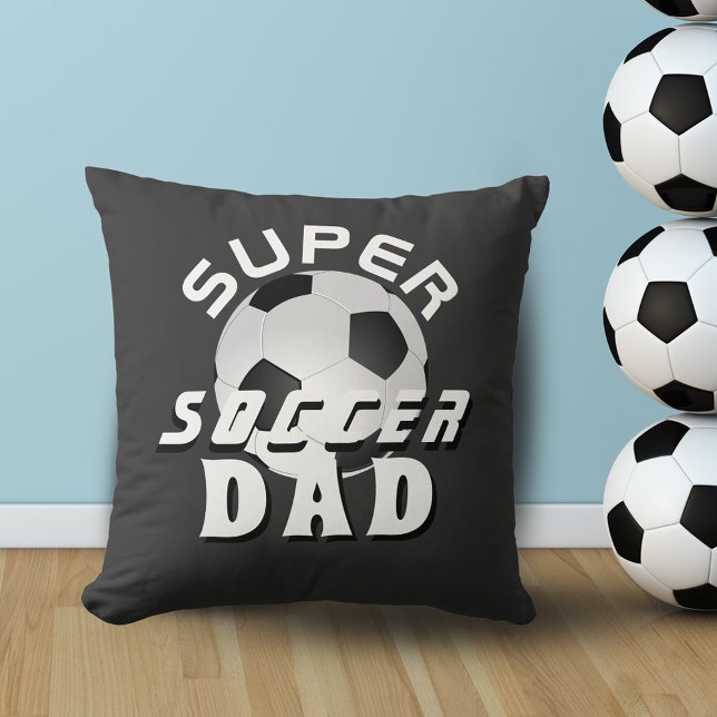 Cojín Decorativo Papá superfutbolero padre deportivo (Subido por el creador)