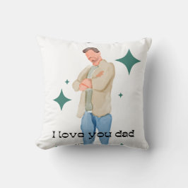 Cojín Decorativo Papá superhéroe diario