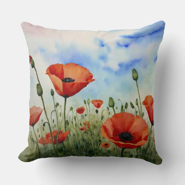 Cojín Decorativo Papas en el campo (Anverso)