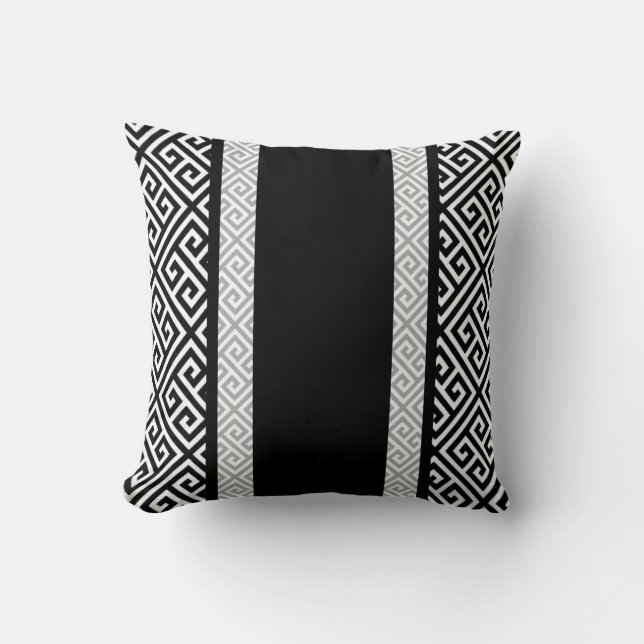 Cojín Decorativo Papel blanco y negro (Anverso)