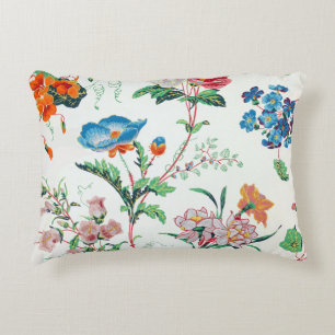 Cojín Decorativo Papel pintado antiguo floral Francia 1830