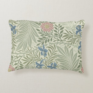 Cojín Decorativo Papel pintado floral Larkspur de William Morris