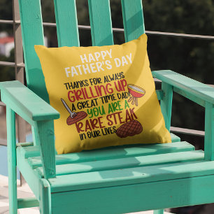 Cojín Decorativo Papi del Chef Funny Personalizado