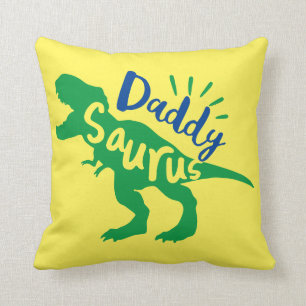 Cojín Decorativo Papi Saurus T-Rex Silhouette