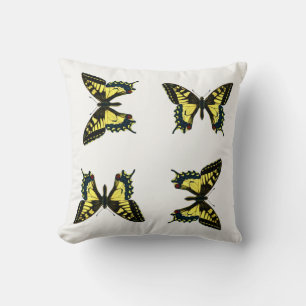 Cojín Decorativo Papilio machaon - Mariposa de cola de cigalas del