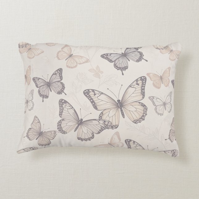 Cojín Decorativo Papillons (Reverso)