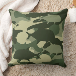 Cojín Decorativo Papio y Ulua - pesca de camuflaje en Hawái