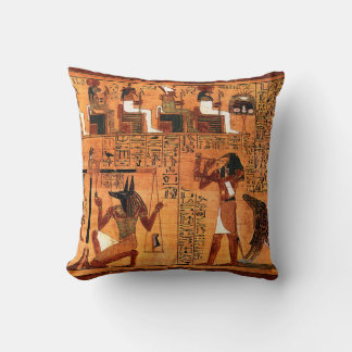 Cojín Decorativo Papiro Real Egipcio