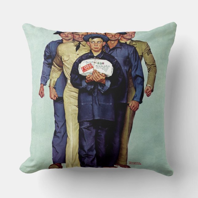 Cojín Decorativo Paquete de Willie Gillis del hogar (Anverso)