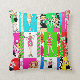 Cojín Decorativo Par-camiseta en el verde