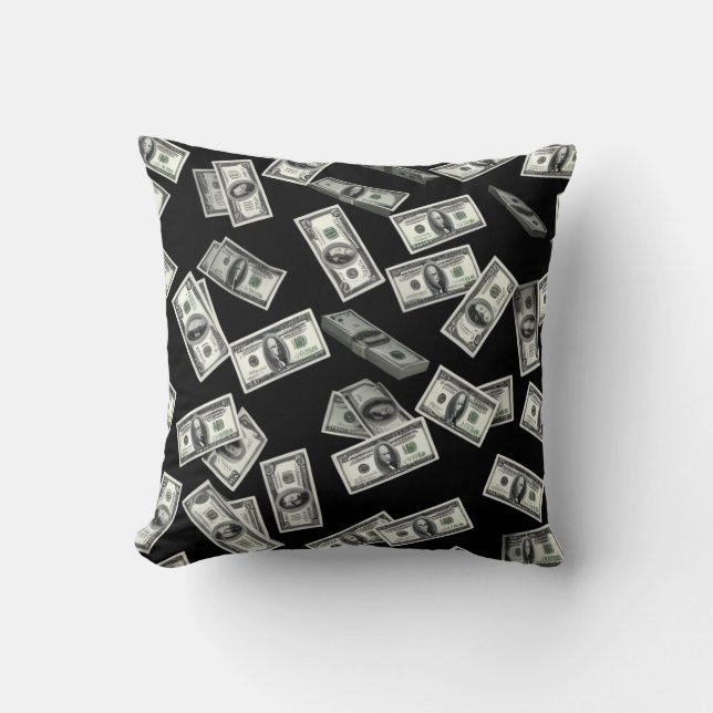 Cojín decorativo para creadores de dinero (Anverso)