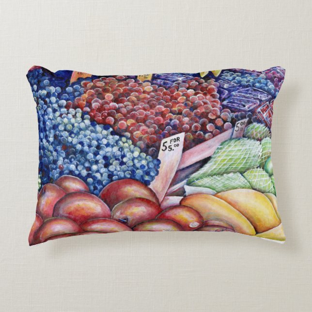 Cojín Decorativo Para el consumo mental solamente (Anverso)