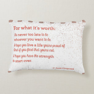 Cojín Decorativo Para lo que vale