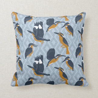 Cojín Decorativo Para los amantes de las aves, simpáticos pescadore