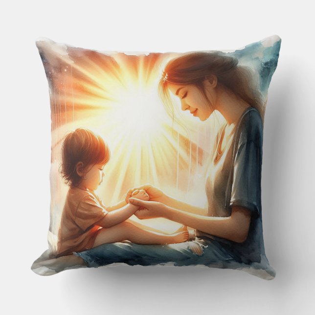 Cojín decorativo para mamá (Anverso)