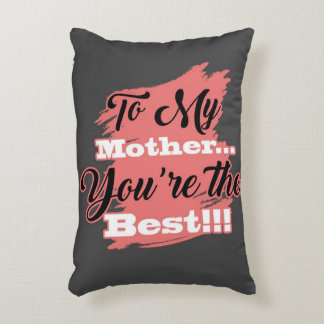Cojín Decorativo Para Mi Madre Eres La Mejor | Regalos Para Madre