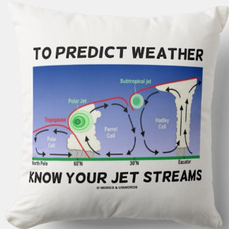 Cojín Decorativo Para Predecir El Clima Conozca Sus Flujos De Jet