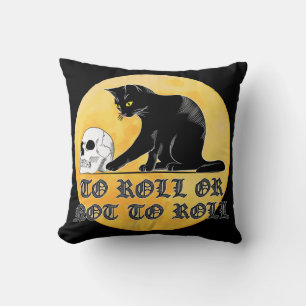 Cojín Decorativo Para Rodar O No Rodar Un Gato De Shakespeare Con C