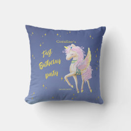 Cojín decorativo para tu primer cumpleaños con uni