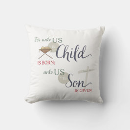 Cojín Decorativo Para Unto us nace un niño
