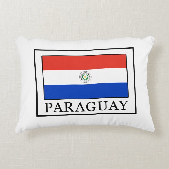 Cojín Decorativo Paraguay (Anverso)