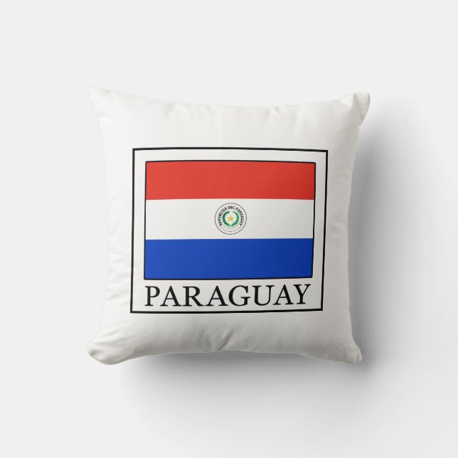 Cojín Decorativo Paraguay (Anverso)