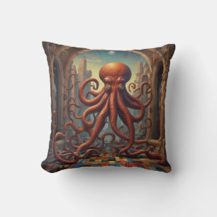 Cojín Decorativo Paraíso de Cthulhu perdido
