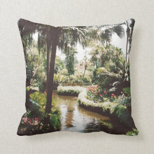 Cojín Decorativo Paraíso tropical del jardín