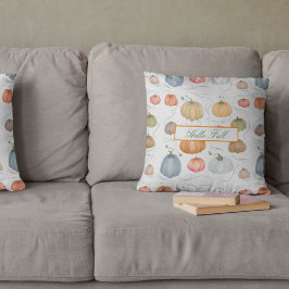 Cojín Decorativo Parche de calabaza de vinagre colorido