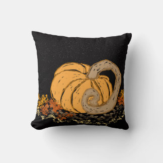 Cojín Decorativo Parche de Calabazas Noche Estrellada