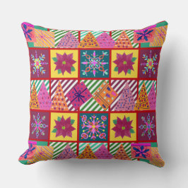 Cojín Decorativo Parche de vacaciones de invierno