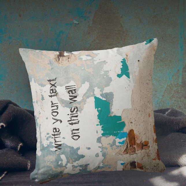 Cojín Decorativo Pared de ladrillo pintado de estilo loft (Subido por el creador)