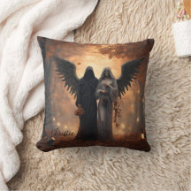 Pareja de ángel oscuro gótico