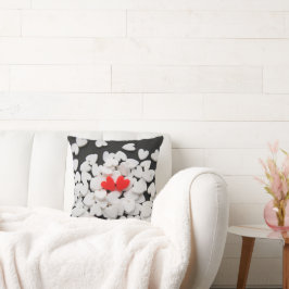 Cojín Decorativo Pareja de corazones enamorados