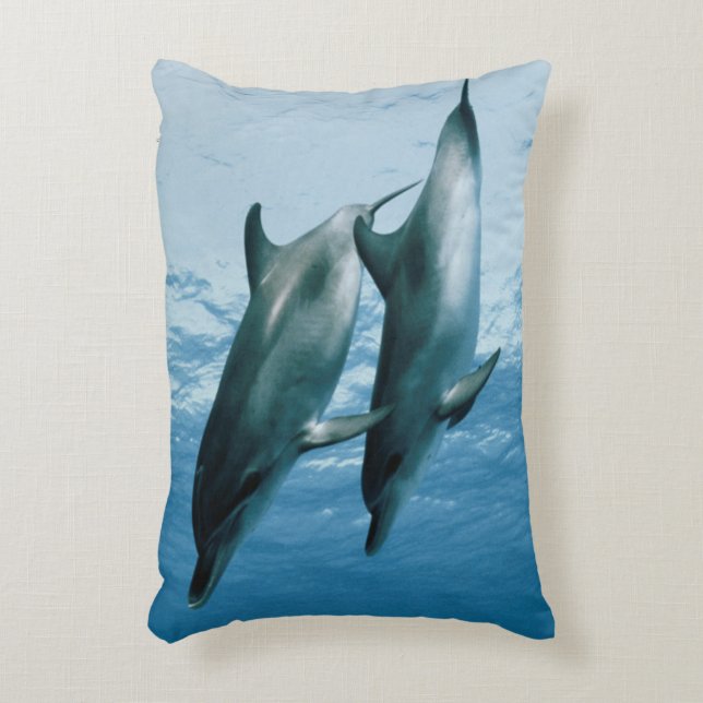 Cojín Decorativo Pareja de delfines (Frente (Vertical))