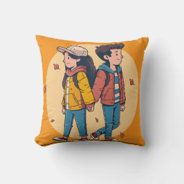 Cojín Decorativo Pareja de manos cogiendo la mano caminando juntos