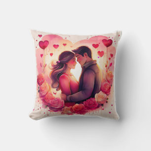 Cojín Decorativo Pareja romántica de amor