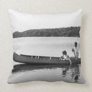 Cojín Decorativo Pares en una canoa