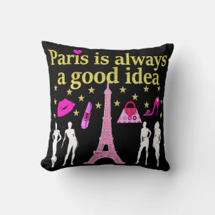 COJÍN DECORATIVO PARÍS ES SIEMPRE UNA BUENA IDEA