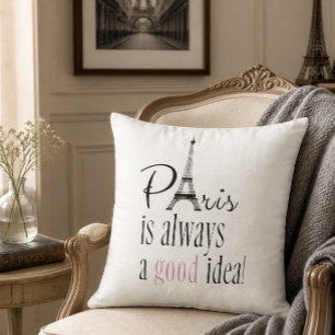 Cojín Decorativo París siempre es una buena idea