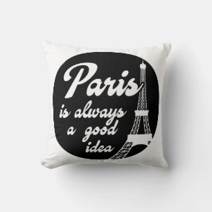 Cojín Decorativo París siempre es una buena idea