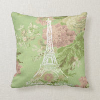 París, torre Eiffel floral del vintage del t'aime