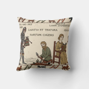 Cojín Decorativo parodia de la tapicería de bayeux