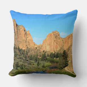 Cojín Decorativo Parque estatal Smith Rock, OR