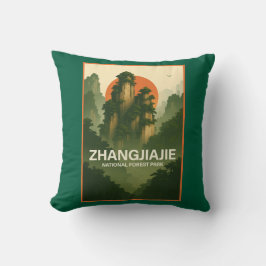 Cojín Decorativo Parque forestal nacional Zhangjiajie