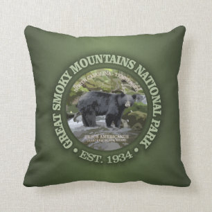 Cojín Decorativo Parque nacional de Great Smoky Mountains