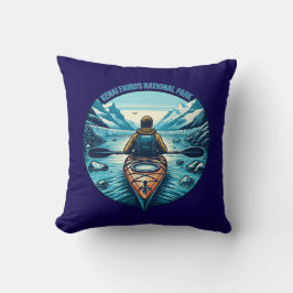 Cojín Decorativo Parque nacional de los fiordos de Kenai