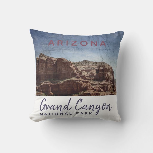 Cojín Decorativo Parque nacional del Gran Cañón (Anverso)