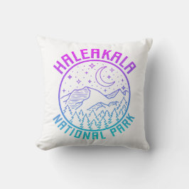 Cojín Decorativo Parque nacional Haleakala Gradiente Hawaii USA